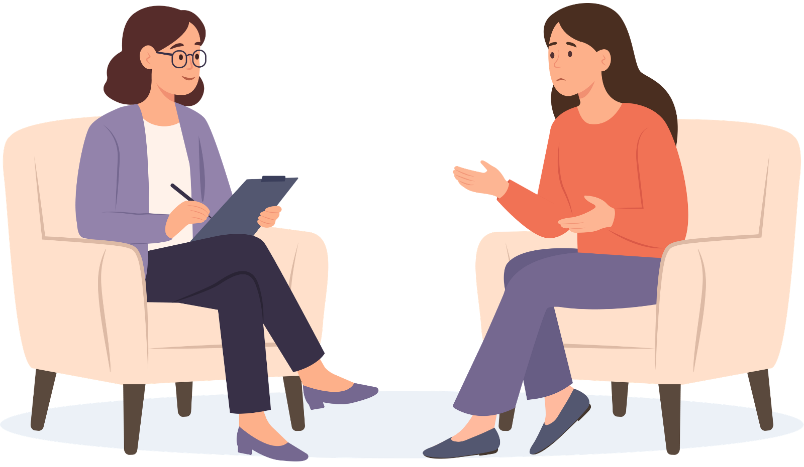 Mental wellness illustration